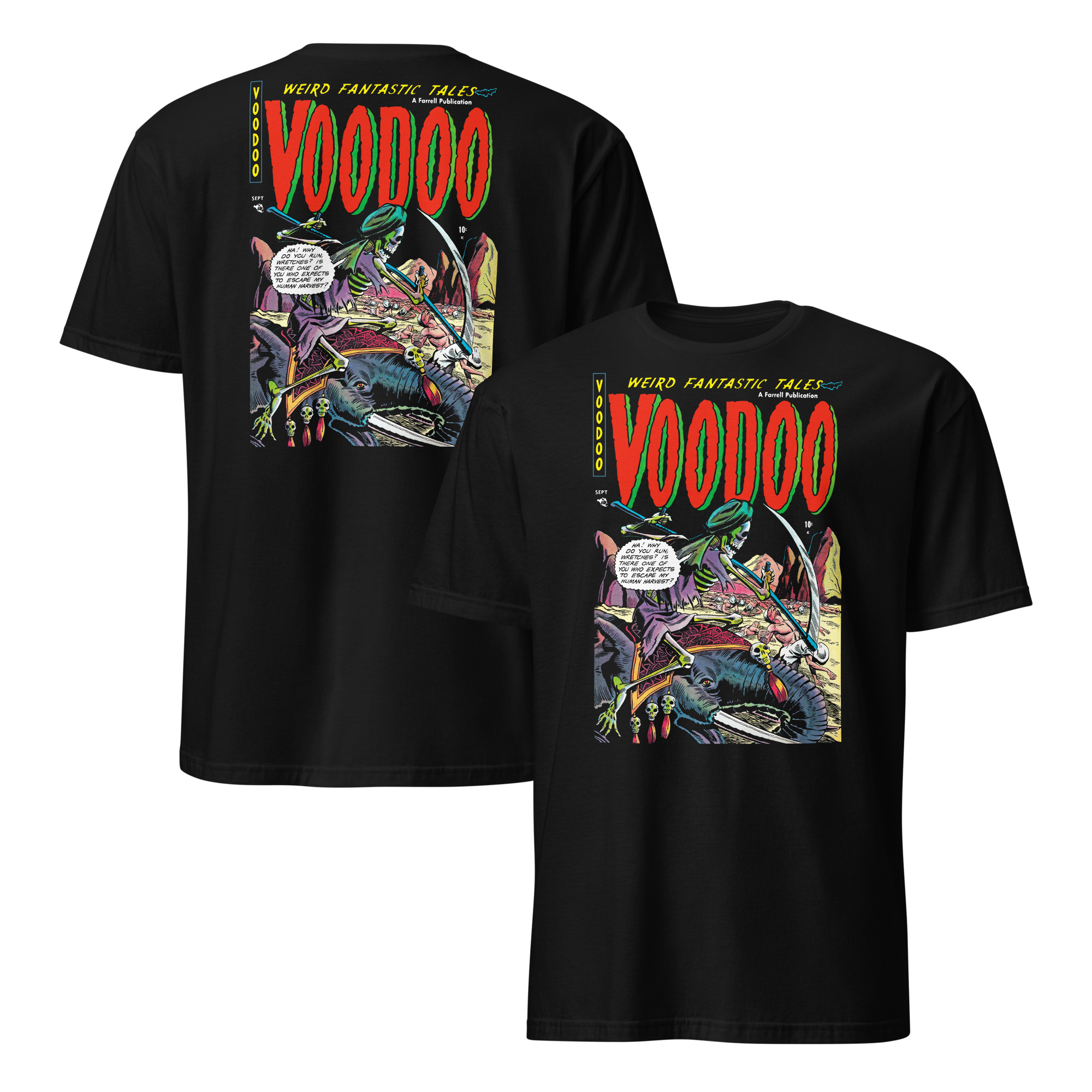 Voodoo No. 11 DOUBLE SIDED(February 1953) Short -Sleeve Unisex T-Shirt